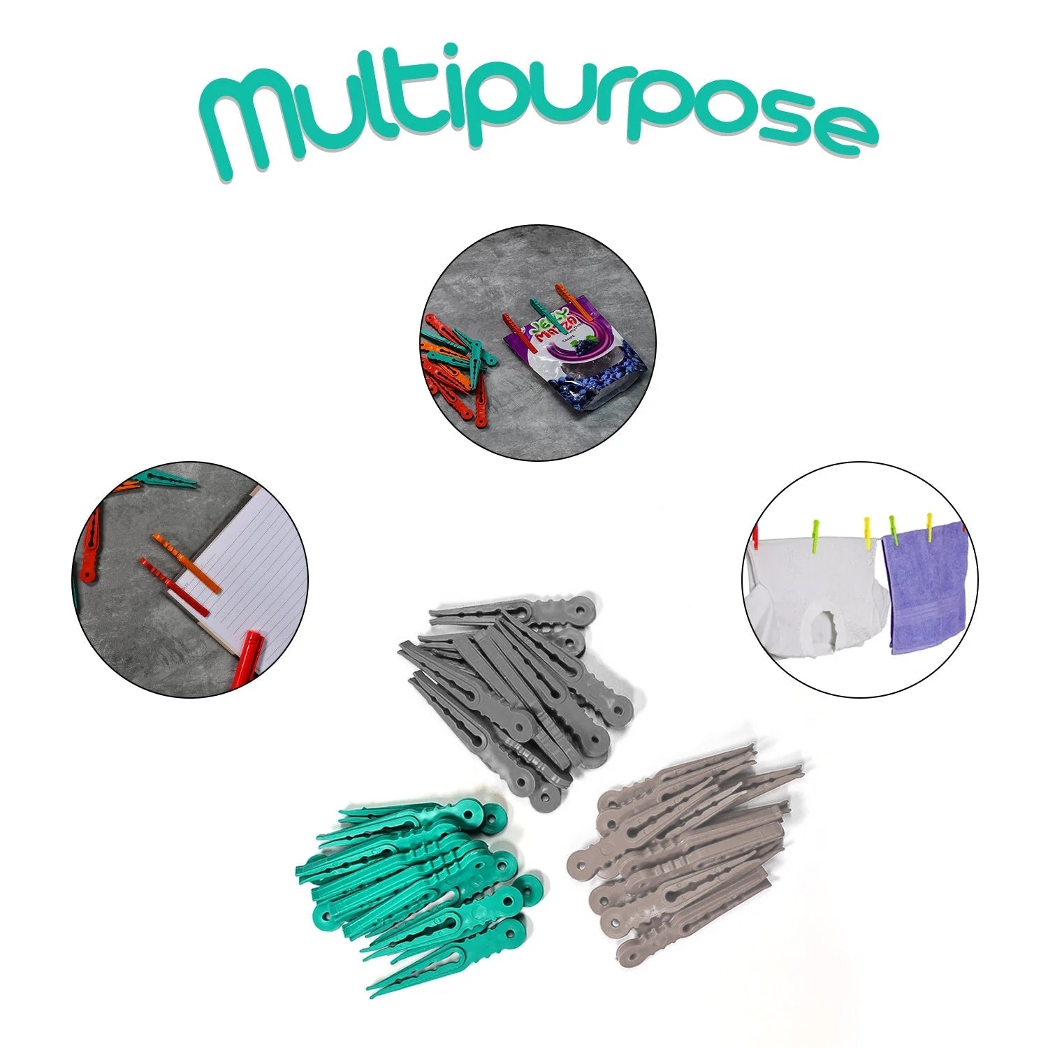 36Pcs MULTIPURPOSE PLASTIC CLOTH HANGING PEGS / CLIPS - 36 PCS 36Pcs MULTIPURPOSE PLASTIC CLOTH HANGING PEGS / CLIPS - 36 PCS